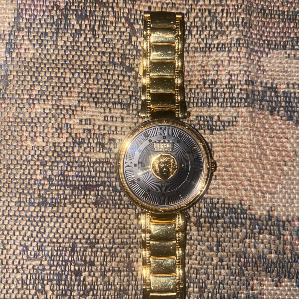 Versus Versace Gold and Black Watch